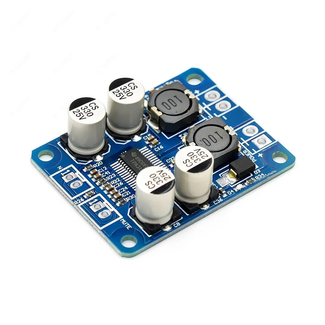 TPA3118 PBTL mono digital amplifier board 10W 30W 60W 12V 24V POWER AMP