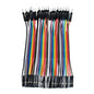 1lot =40pcs 10cm 2.54mm 1pin 1p-1p male to female jumper wire Dupont cable for