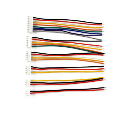 10Sets JST XH2.54 XH 2.54mm Wire Cable Connector 2/3/4/5/7 Pin Pitch Male Female Plug Socket 20cm Wire Length 26AWG