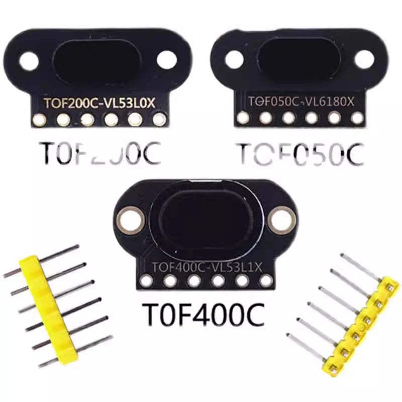 VL6180/VL53L0X/VL53L1X Time of Flight (ToF) Laser Ranging Sensor Module TOF050C TOF200C TOF400C 50CM/2M/4M IIC For Arduino STM32