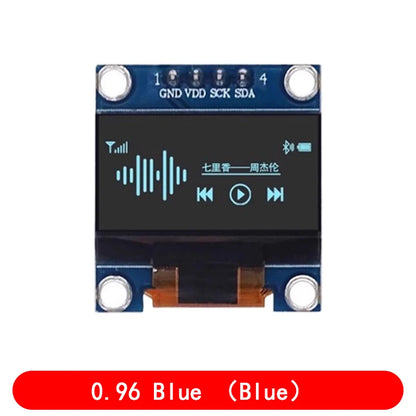 4pin 0.96 White/Blue/Yellow blue 0.96 inch OLED 128X64 OLED Display Module 0.96 IIC I2C Communicate for arduino