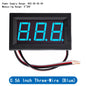 0.56 Inch Mini Red Green Blue LED Display Panel Voltage Meter Voltmeter Home Use Voltage 3 Three Digital DC 4.5V 30V 2 / 3 Wires