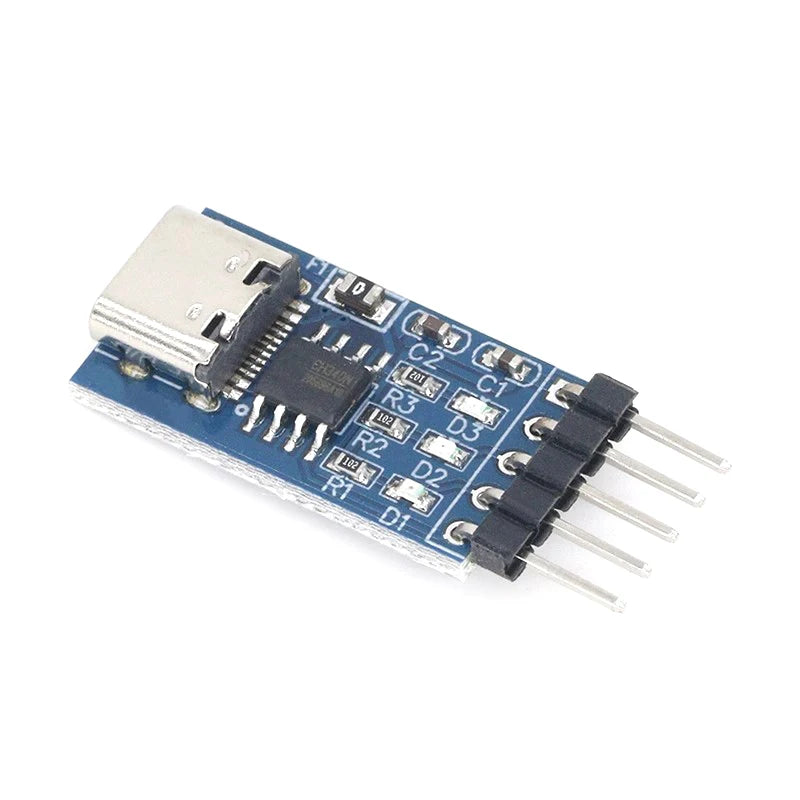 TYPE-C USB to TTL Serial Port CH340N Module CH340 DC 5V/3.3V Upgrade MCU Download Brush Line