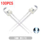 100pcs High quality Transparent Round 5mm Super Bright Water Clear Green Red White Yellow Blue Light LED Bulbs Emitting Diode