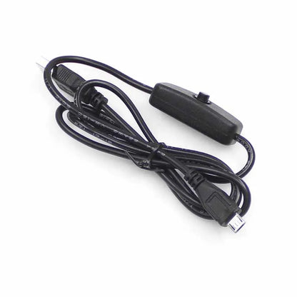 Universal USB Type C 5V 3A Charging Cable For Raspberry Pi 4 Power Cable With ON/OFF Switch For RPI 4 Model B RPI 4B Compute