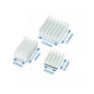 Raspberry Pi 4 Heat Sink Aluminum Metal Heatsink Silver Golden Blue Black Cooling Pad CPU RAM Cooler for Raspberry Pi 4 Model B