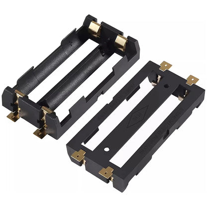 1x 2x 18650 Series Batteries Holder Box Storage Case Container With Bronze Pins Drop Ship