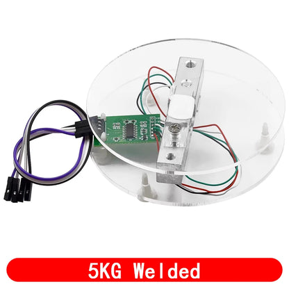 Digital Load Cell Weight Sensor HX711 AD Converter Breakout Module 5KG 10KG Portable Electronic Kitchen Scale for Arduino Scale