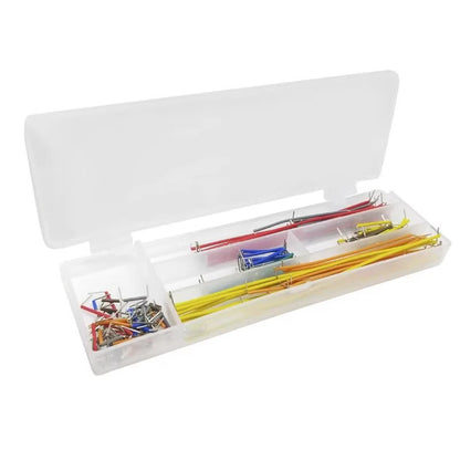 Hot Sell 140 pcs U Shape Solderless Breadboard Jumper Cable Wire Kit for arduino Shield for arduino raspberry pi Drop Shipping