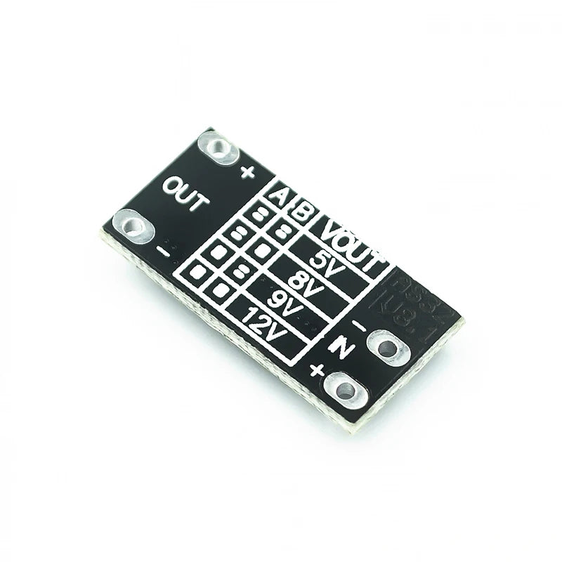 5pcs 3.7V to 12V Mini DC-DC Boost Module, Support 5V/8V/9V/12V Output, Lithium Battery Boost