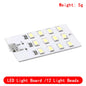 high quality 5730 smd 5V 430mA~470mA White Mirco Usb 5730 LED lighting panel USB mobile light Emergency light night light