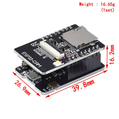 ESP32-CAM ESP32-CAM-MB MICRO USB ESP32 Serial to WiFi ESP32 CAM Development Board CH340 CH340G 5V Bluetooth+OV2640 Camera
