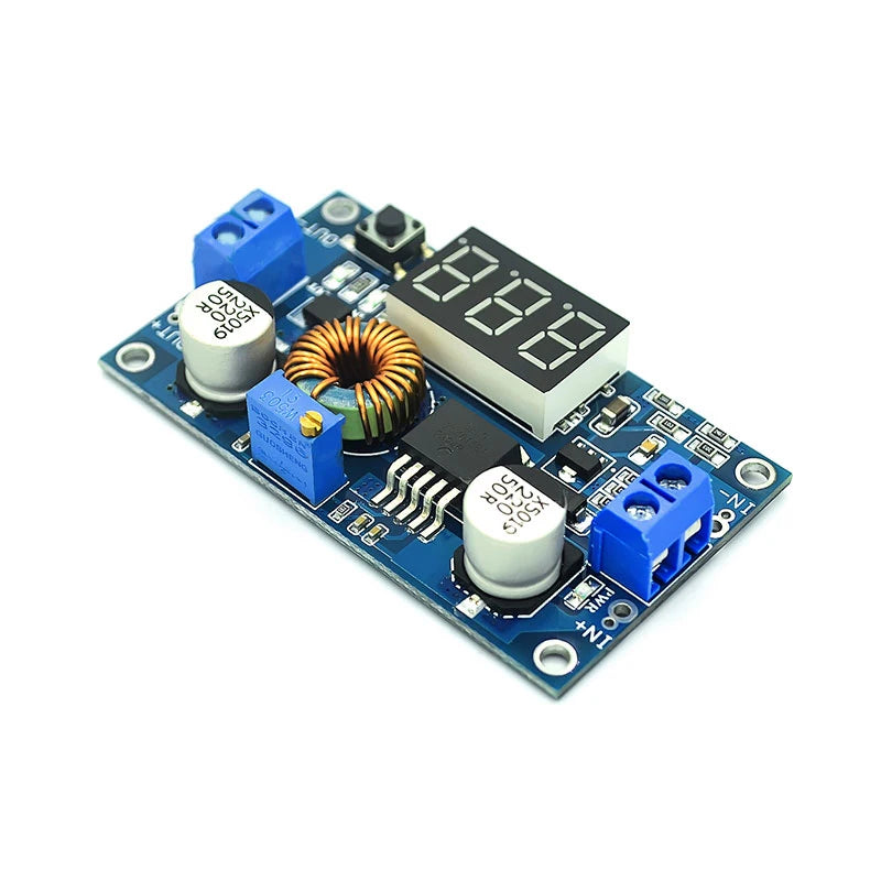 5A 75W XL4015 DC DC Converter Adjustable Step-Down Module 4.0-38V to 1.25V-36V DIY Adjustable Power Supply