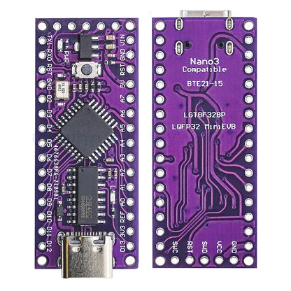 LGT8F328P-LQFP32 MiniEVB TYPE-C MICRO USB Compatible With ATMEGA328 Nano V3.0 LGT8F328P CH9340C / HT42B534-1 SOP16 For Arduino