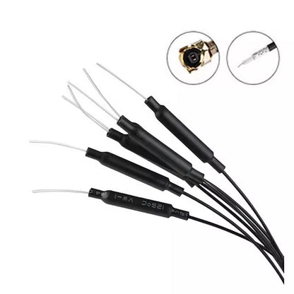 5pcs 2.4G WIFI Built-in Transmitter Built-in Gain Omnidirectional Copper Tube Antenna with Insulating Sheath Ipx Interface