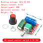 DC 1.8V-35V 2A 3A 5A 10A 30W 80W 90W PWM Motor Speed Controller Low Voltage Motor Speed Controller PWM Adjustable Drive Module