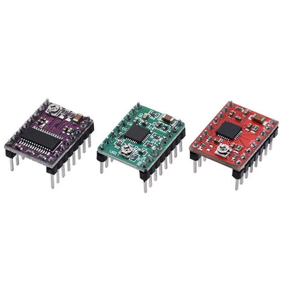 3D Printer Parts A4988 DRV8825 Stepper Motor Driver With Heat sink For SKR V1.3 1.4 GTR V1.0 RAMPS 1.4 1.6 MKS GEN V1.4 board