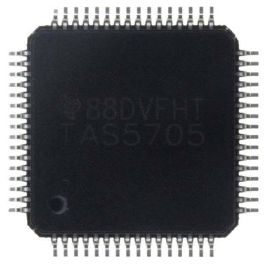 TAS5705PAPR IC AMP CLASS D STER 20W 64HTQFP Please send BOM for accurate quotation